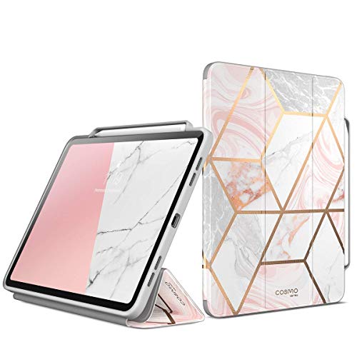 i-Blason Cosmo Custodia protettiva per iPad Pro da 11" (2018), colore: Rosa marmo