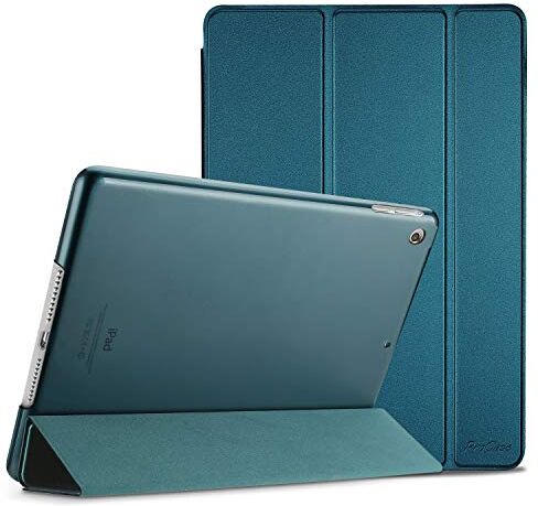 ProCase Smart Cover per iPad Mini 1 2 3,  Custodia Ultra Sottile Leggero, Support Auto Sveglia/Sonno,con Retro Smerigliato Semi-trasparente per 7.9" iPad Mini 1, Mini 2, Mini 3 –Teal