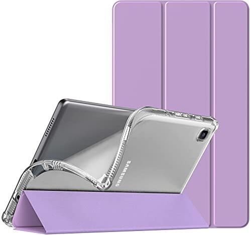 TiMOVO Custodia Compatibile con Samsung Galaxy Tab A7 Lite 8.7 inch Tablet 2021 (SM-T220/T225/T227) in TPU, Case Cover per Tablet, Custodia per Tablet, Supporto Magnetico, Ultra Sottile, Taro Viola