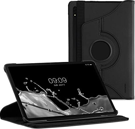 kwmobile Cover Compatibile con Samsung Galaxy Tab S8 Custodia Cover per Tablet Rotazione 360° Stand Similpelle Protezione Tab Pad