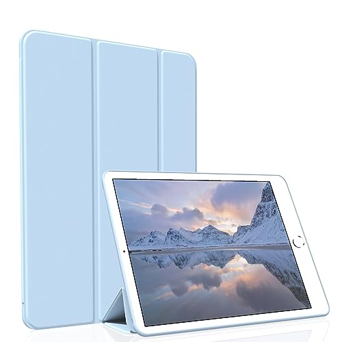 ir Custodia per iPad A 3 / Pro 10,5 pollici, retro in morbido TPU ultra sottile, leggera, intelligente, per iPad A 3° generazione/Pro 10,5", azzurro