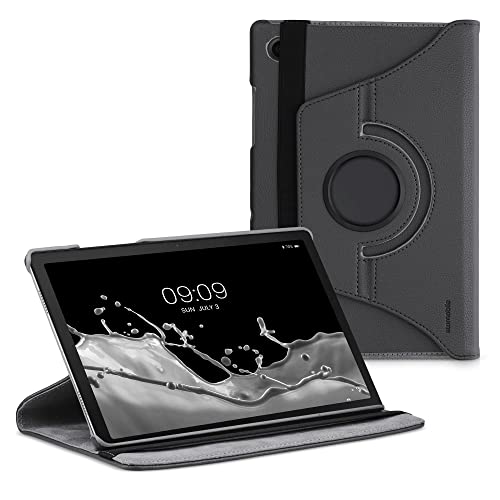 kwmobile Cover compatibile con Samsung Galaxy Tab A8 10.5 (2021) Custodia Cover per tablet rotazione 360° stand similpelle Protezione Tab Pad