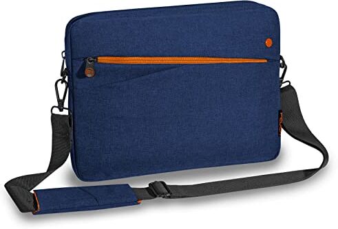 PEDEA Borsa per Tablet PC “Fashion” da 12,9 pollici (32,8 cm) custodia di protezione, astuccio con tasca per accessori, blu