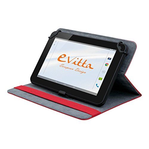 E-Vitta e Stand-2P-Custodia per Tablet da 9 7-10,1 ", Colore: Rosso