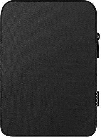 MoKo Custodia Protettiva Tablet da 12.9", Custodia con Chiusura Lampo Borsa per iPad PRO 12.9 M2 2022, Galaxy Tab S8+ 12.4", iPad PRO 12.9 2021/2020/2018/2017/2015, Surface PRO 12.3 Nero