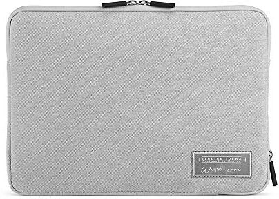 aiino italian ideas aiino Stark Sleeve Custodia Borsa MacBook 13", Sleeve Morbida per Computer 13", Custodia Neoprene Antiurto e Antigraffio, Custodia Morbida Laptop 13",Protezione Completa, Qualità Italiana-Ice Grey