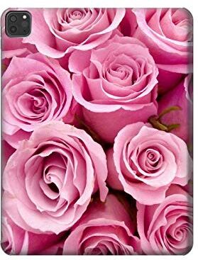 Innovedesire Pink Rose Tablet Case Cover Custodia per iPad PRO 12.9 (2018,2019,2020)