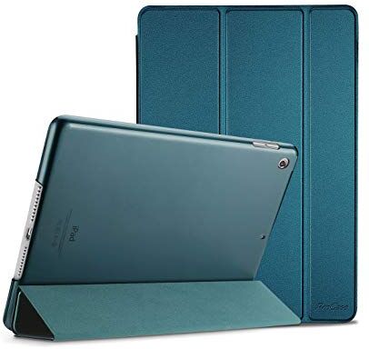 ProCase iPad Mini 5 7.9" 2019 Custodia, Ultra Sottile e Leggero Custodia con Auto Sleep/Wake, Supporto con Retro Semi-Trasparente Copertura Intelligente per iPad Mini 5 7.9 Pollici 2019–Teal