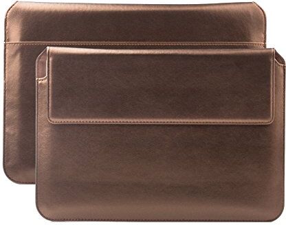 iCues Custodia Compatibile con Apple iPad Air 2 Caso   Samsung Galaxy Tab S3 e S2 9,7 Bag   Adatto per 8,0 a 10,1 Pollici   Caso Cucciolo Marrone Metallizzato   Caso della c Cover Case Tasca Borsa