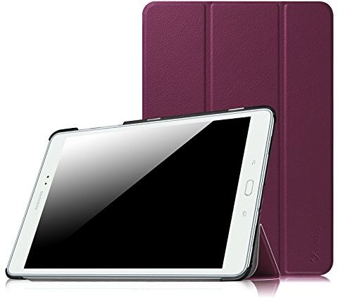 FINTIE Custodia per Samsung Galaxy Tab A 9.7 Ultra Sottile di Peso Leggero Tri-Fold Case Cover con Funzione Sleep/Wake per Samsung Galaxy Tab A 9.7" SM-T550 / SM-T555 Tablet, Viola