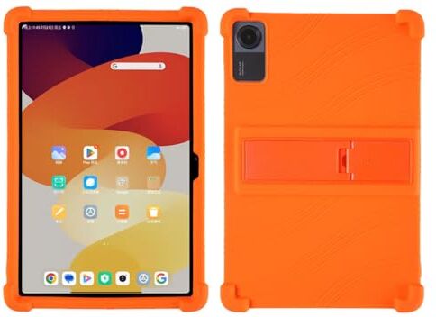 Generic per Blackview Tab 60 (8.68") Custodia, Arancione Ultrasottile Silicone Case TPU Shell Morbida Sottile Protettivo Copertura Antiurto Cover per Arancione