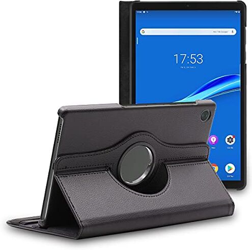 ebestStar Cover per Lenovo Tab M10 HD 10.1 (Gen 2, TB-X306F), Custodia Protezione Rotazione 360, Pelle PU, Nero