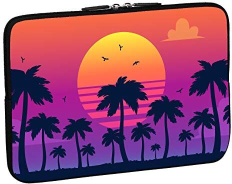 PEDEA Custodia per notebook fino a 15,6", motivo California Beach