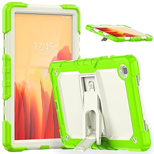 DAYI Custodia per Samsung Galaxy Tab A7, custodia per Galaxy Tablet A7, 3 strati di protezione completa dagli urti per Samsung Tab A7 10,4 pollici custodia SM-T500/SM-T505/SM-T507 verde