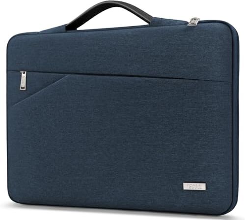 TECOOL 14 Pollici Custodia PC Portatile per 14'' HP Dell Acer ASUS Lenovo Thinkpad Ideapad Chromebook Notebook Laptop, Custodia 15,3 Pollici MacBook Air M2 2023 Borsa Sleeve, Blu Denim