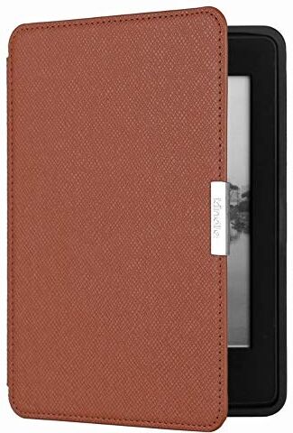 GOBY Amazon Kindle Paperwhite Cover Custodia a Libro in Pelle PU Flip Case per eReader Copertina Protettiva per Amazon Kindle Paperwhite (Non Compatibile con Modelli del 2018 10ª Gen.) (Marrone)