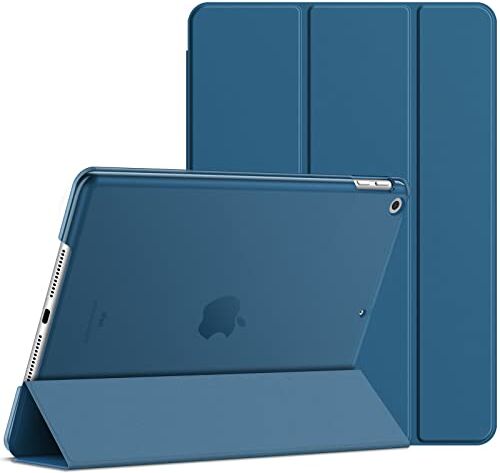 JETech Custodia per iPad 10,2 Pollici, 2021/2020/2019 Modello, 9/8/7 Generazione, Cover con Auto Svegliati/Sonno (Verde Acqua)