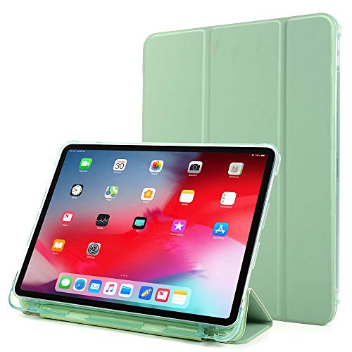 Huiran Adatto per iPad PRO 11 Pollici Custodia Protettiva da 12,9 Pollici con Fessura per Penna-Matcha Verde 11 Pollici 2020/2018 Universale