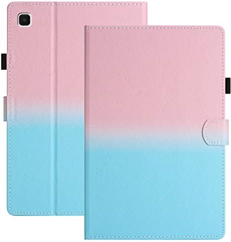 LSPCASA Cover Tablet Samsung S6 Lite Per Samsung Galaxy Tab S6 Lite 10.4" SM-P610/P615 Cover Samsung Tab S6 Lite A Colori Sfumati Riattivazione/Sospensione Automatica Cover Tab S6 Lite Blu rosa