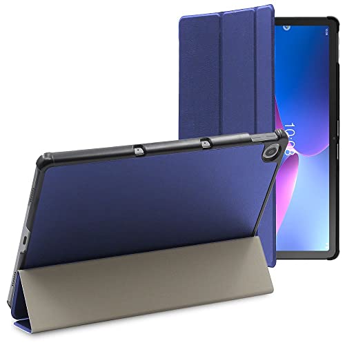 ebestStar Cover per Lenovo Tab M10 Plus 10.6 (Gen 3), Custodia Protezione Flip Magnetica, Slim Case Sottile Pelle PU, Blu scuro