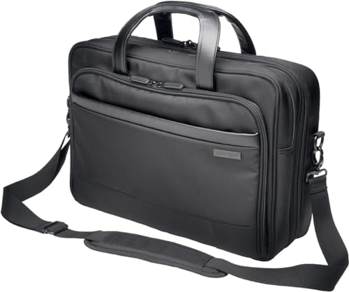 Kensington K60387Eu Valigetta per Laptop Contour 2.0 Business, per Laptop Fino a 15.6", Tracolla Media per Laptop E Tablet, Borsa Idrorepellente Unisex, ottimale Come Bagaglio a Mano, Borsa da Viaggio