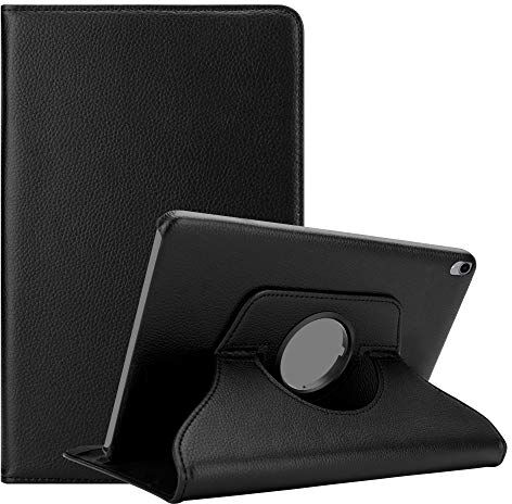 Cadorabo Custodia Tablet per Apple iPad PRO 12.9 2018 in NERO SAMBUCO – Copertura Protettiva in Stile Libro CON Auto Wake Up con Funzione Stand e Cerniera Elastico