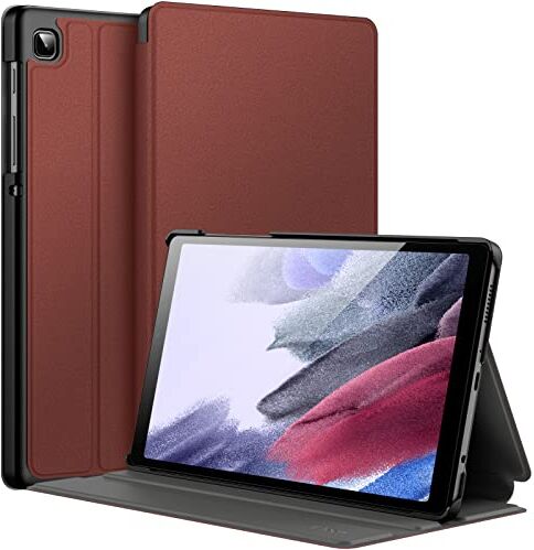 JETech Custodia per Samsung Galaxy Tab A7 Lite 8,7 Pollici 2021 (SM-T227/T225/T220), NON PER Galaxy Tab A7, Sottile Folio Stand Protettiva Tablet Cover, Multi-Angolo Visualizzazione (Vino Rosso)