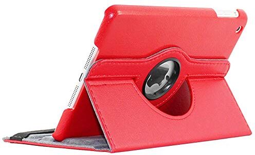 ebestStar Cover per iPad Mini 1/2/3 Apple, Custodia Protezione Rotazione 360, Pelle PU, Rosso