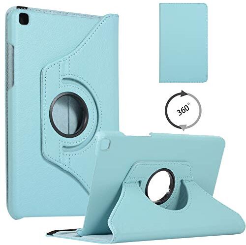 XunyLyee Cover compatibile con Samsung Galaxy Tab A 8 2019, rotazione a 360°, custodia protettiva con supporto per Samsung Galaxy Tab A 8.0" 2019 SM-T290 /SM-T295 azzurro