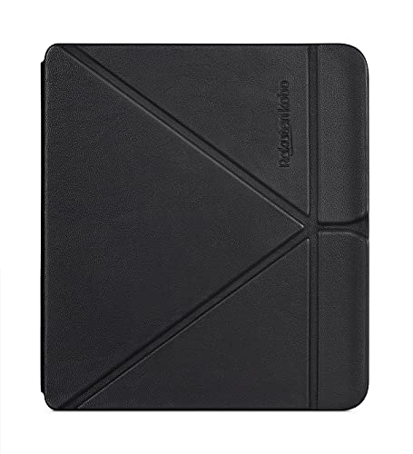 Kobo Custodia per  Libra 2 – Nero   Tecnologia Standby/Risveglio   Supporto integrato con 2 orientamenti   Pelle sintetica   Compatibile con eReader  Libra 2 da 7