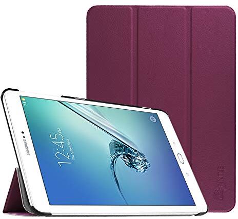 FINTIE Custodia per Samsung Galaxy Tab S2 9.7 Ultra Sottile di Peso Leggero Tri-Fold Case Cover con Funzione Sleep/Wake per Samsung Galaxy Tab S2 9.7" T810N / T815N / T813N / T819N, Porpora