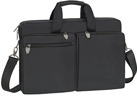 RivaCase black Laptop bag 17.3