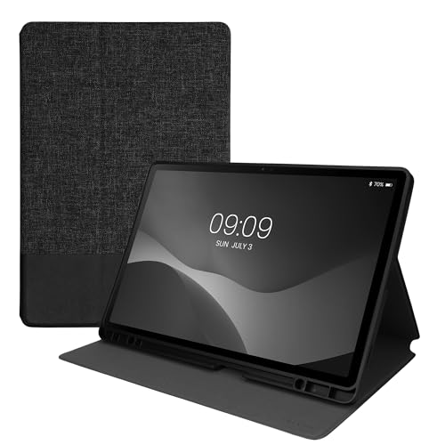 kwmobile Cover Compatibile con Samsung s9 Fe Plus Custodia Protettiva Cover per Tablet Copertina Sottile Tab Stand Case