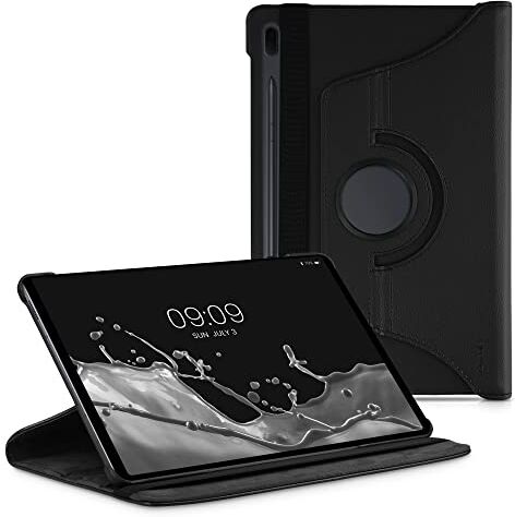 kwmobile Cover compatibile con Samsung Galaxy Tab S7 FE Custodia Cover per tablet rotazione 360° stand similpelle Protezione Tab Pad