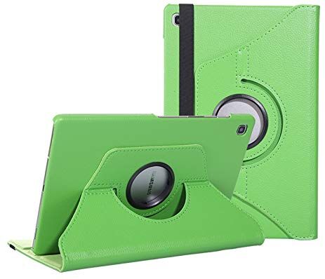 Lobwerk Cover per Samsung Galaxy Tab S5e 10.5 SM-T720 T725, 10,5 Pollici, Girevole a 360°, Colore: Verde