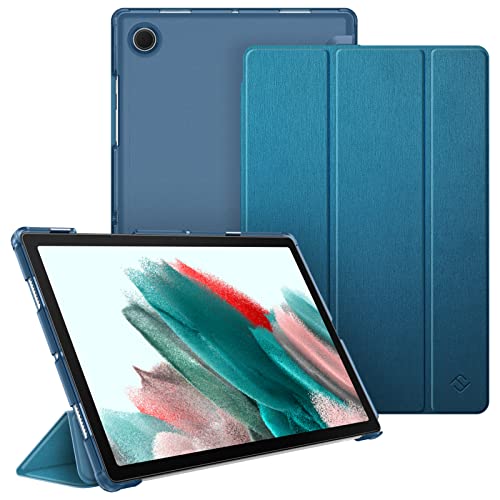 FINTIE Custodia per Samsung Galaxy Tab A8 10.5'' 2021 SM-X200/X205/X207 Sottile Leggero Semi-Trasparente Back Cover Protettiva Case con Auto Sveglia/Sonno, Teal