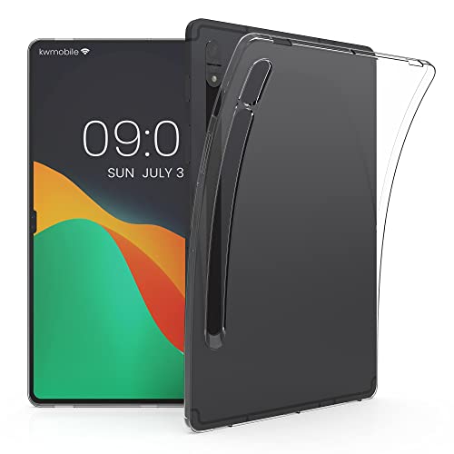 kwmobile Custodia Protettiva Tablet Compatibile con Samsung Galaxy Tab S8 Cover Cover Trasparente Morbida Silicone Tablet Trasparente