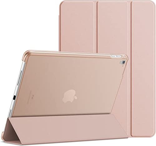 JETech Custodia per iPad Pro 9,7 Pollici (2016 Modello), Cover con Auto Svegliati/Sonno (Oro Rosa)