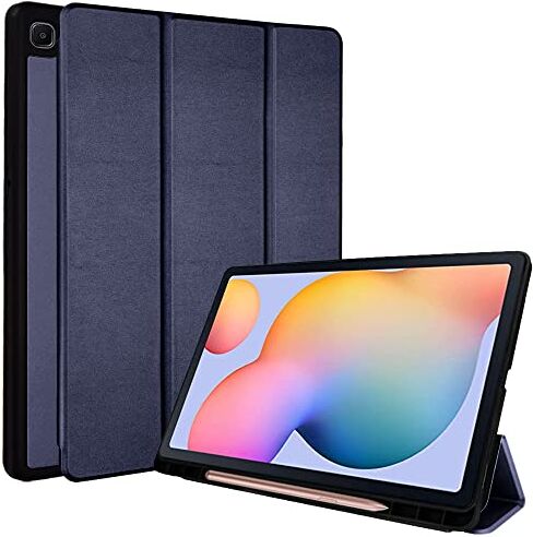 TECHGEAR Cover per Samsung Galaxy Tab S6 Lite 10.4" 2024 2022 2020 (SM-P620/P625/P613/P619/P610) Smart Custodia Cover tri-fold con protezione d'angolo [Spegnimento/Sveglia Automatico]