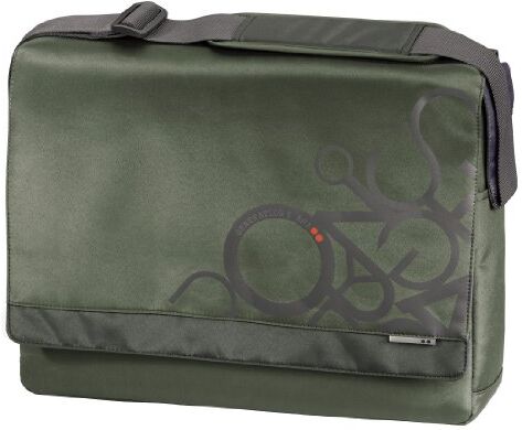 Hama Jumble, 17.3", Army green 17.3" Borsa da corriere Verde