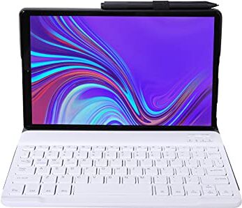 TianTa Galaxy Tab A 10.1 2019 Tastiera QWERTY Custodia, Custodia con Staccabile Senza Fili Bluetooth Supporto Magnetico Pelle PU Protettiva Inteligente per Galaxy Tab A 10.1" 2019 / SM-T510/T515 Oro rosa