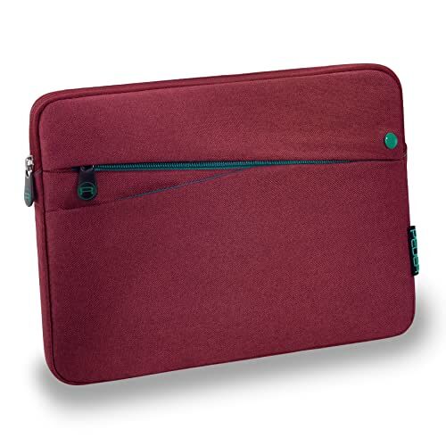 PEDEA Borsa per Tablet PC Fashion da 10,1-11 Pollici (25,6-27,96 cm) Custodia di Protezione, Astuccio con Tasca per Accessori, Rosso