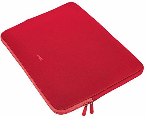 Trust Custodia Morbida per Portatili o Tablet da 11.6", Rosso