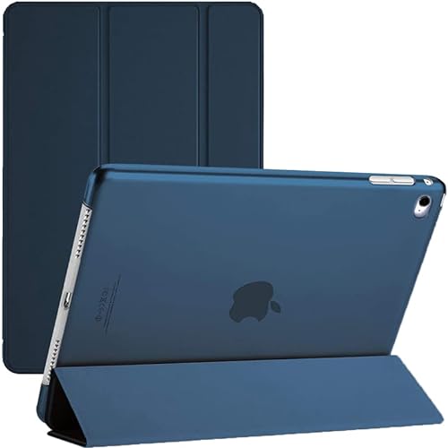 Generic Smart Case magnetica per iPad 2, 3 e 4 (9,7 pollici modelli più vecchi 2011-2012) Cover con funzione di spegnimento automatico (blu)