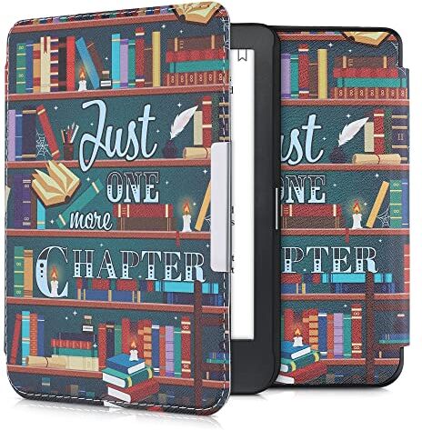 kwmobile Custodia eReader Compatibile con Kobo Clara HD Cover eBook Reader Flip Case multicolore Ancora un Capitolo