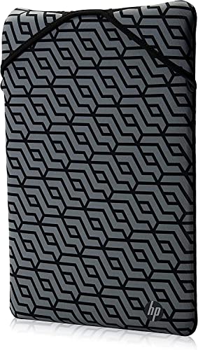 HP Protective Reversibile Sleeve per Notebook fino a 14", design reversibile, Geometrico/Nero