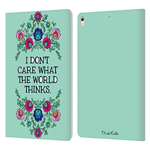 Head Case Designs Licenza Ufficiale Frida Kahlo Donna Sicura Di Sè Arte E Citazioni Custodia Cover in Pelle a Portagoglio Compatibile con Apple iPad Pro 10.5 (2017)