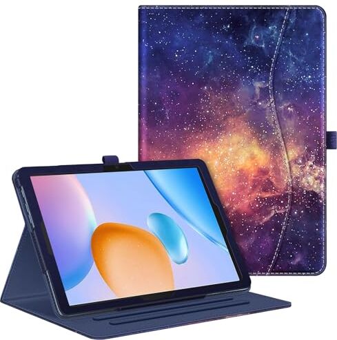 FINTIE Custodia per TECLAST M40 Plus/ P40S/ P25T/ P40HD/ M50 Pro/ P30S/ P25T Tablet 10 Pollici, [Multi-angli] Protettiva Stand Case per Blackview Tab12 Pro, Galaxy