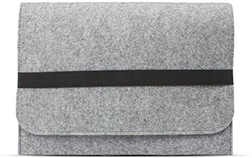 eFabrik Sleeve Cover per HP Spectre x360 13,3 Pollici Caso (15-ap006ng) (Adatto Anche per HP Elitebook x360) Laptop Universale Custodia di Protezione Ultrabook Feltro, Colore:Grigio