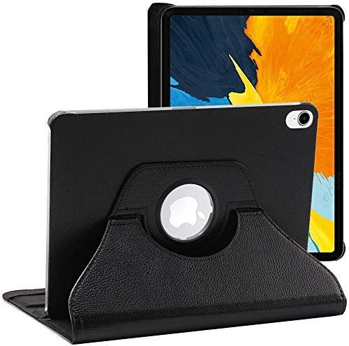 ebestStar Cover per iPad Pro 11 (2022, 2021, 2020, 2018) Apple, Custodia Protezione Rotazione 360, Pelle PU, Nero